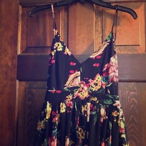 Beautiful Navy floral maxi dress